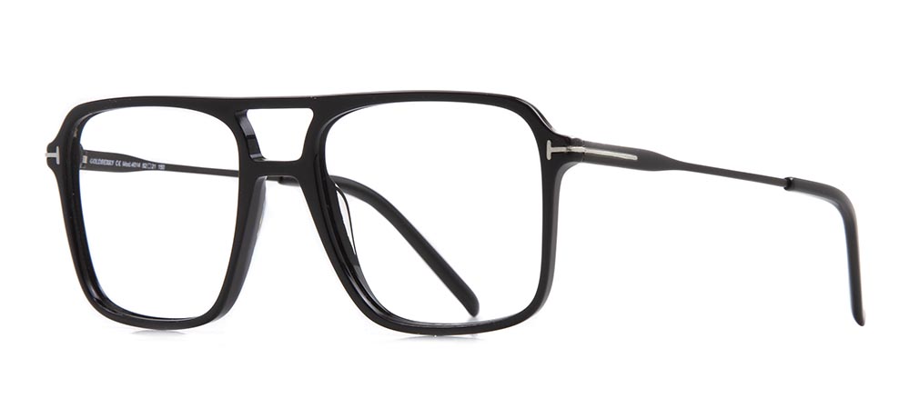 GOLDBERRY Eyeglasses Teenage Man,Woman,Unisex Rectangular Full-Rimmed Acetate Unfiltered GB 4014-C.01